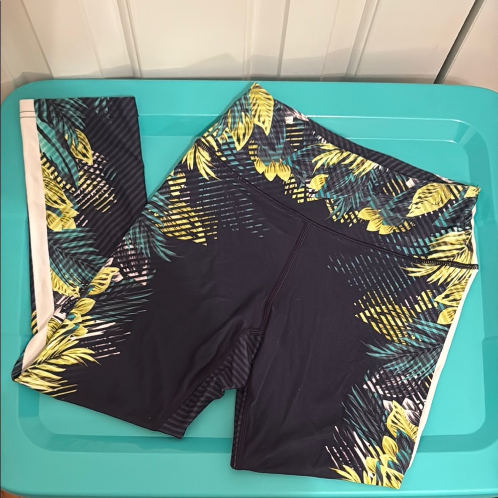 Fila Sport Black and Gray Leggings